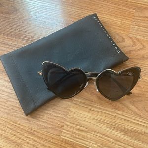 Quay Australia Heart Cat eye glasses